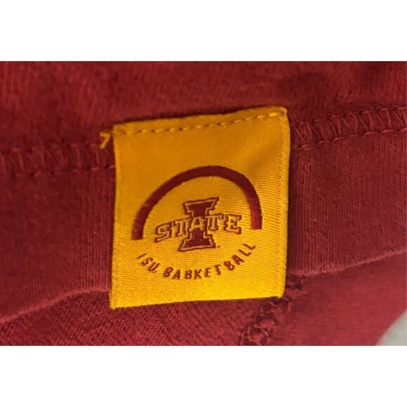 Nike Iowa Cyclones Hooded Shirt Men's Medium M Red The Nike Tee - Picture 6 of 9